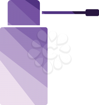 Inhalator icon. Flat color design. Vector illustration.