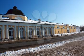 Royalty Free Photo of the Gostiny Dvor in Arkhangelsk