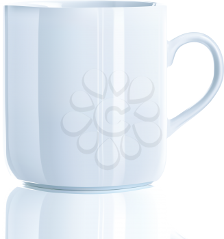 Royalty Free Clipart Image of a Tea Cup