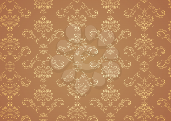 Royalty Free Clipart Image of a Victorian Background