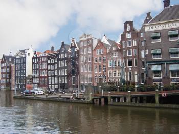 Royalty Free Photo of Amsterdam Canal Houses