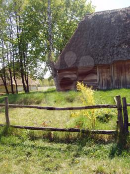 Royalty Free Photo of a Ukrainian Farmhouse