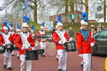 Annual Winter Carnival in Gorinchem. February 9, 2013, The Netherlands
