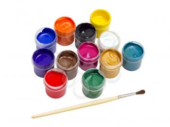 Royalty Free Photo of Paints