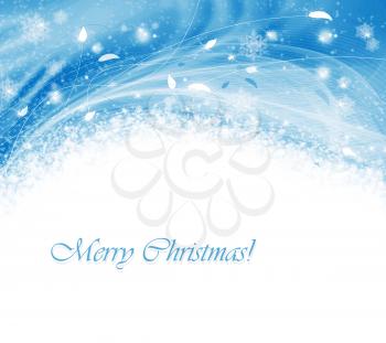 Royalty Free Clipart Image of a Wintery Background