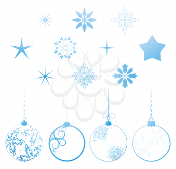 Vector collection Christmas holiday design elements