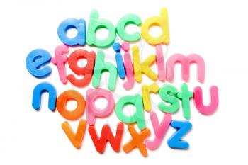 Royalty Free Photo of Alphabetical Letters