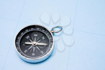 Royalty Free Photo of an Old Compass