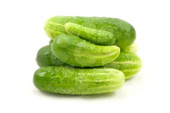 Royalty Free Photo of Cucumbers