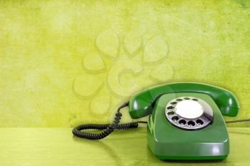 Royalty Free Photo of an Old Telephone