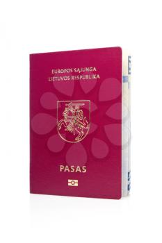 Royalty Free Photo of a Lithuanian Passport