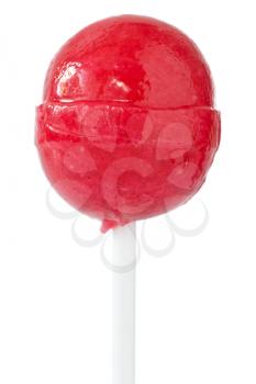 Royalty Free Photo of a Red Lollipop
