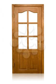 Royalty Free Photo of a Wooden Door