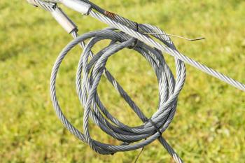 Industrial safety lock and interlock wire loop ropes 