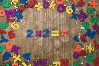 Math for kids, learning simple multiplication