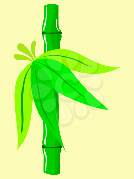 Royalty Free Clipart Image of Bamboo