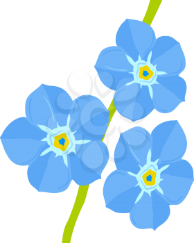 Royalty Free Photo of Forget-Me-Nots
