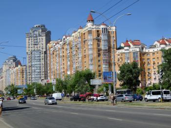 modern building in Kyiv, Ukraine