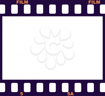 frame of traditional photo film