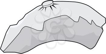 vector illustration of beret