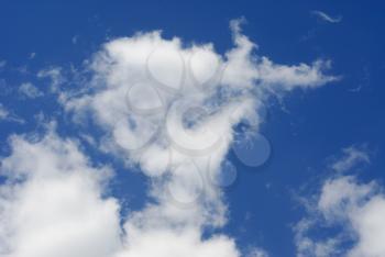 Royalty Free Photo of Clouds and a Blue Sky