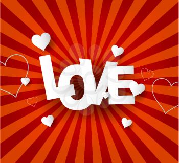 Love Abstract  background