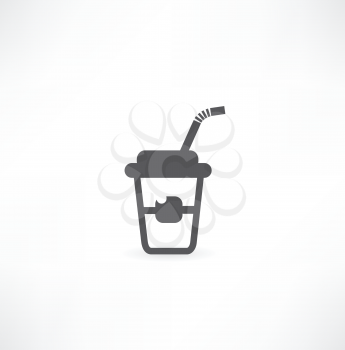 drink in a closed cup icon