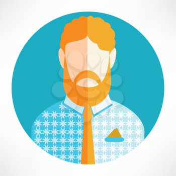 Vector Hipster Icon