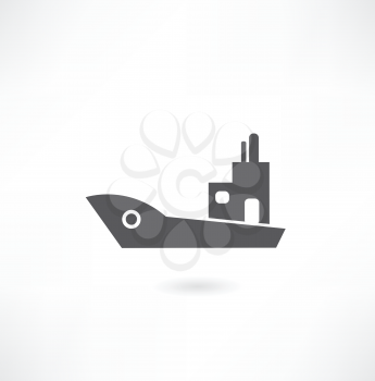 Ship and boat icon set