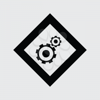 Cogwheel and development icon