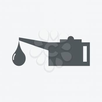 Oil lubricator icon