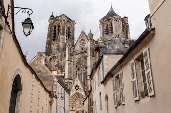 Saint-Etienne Cathedral in  Bourges, Centre-Val de Loire, France