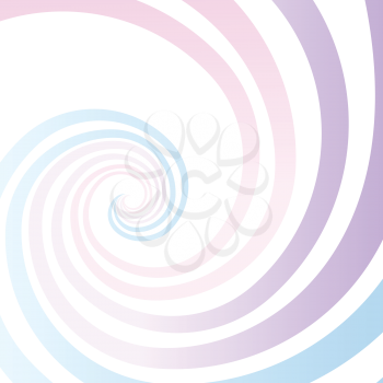 Royalty Free Clipart Image of an Abstract Spiral Background