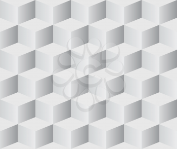 Royalty Free Clipart Image of a Seamless Cube Background