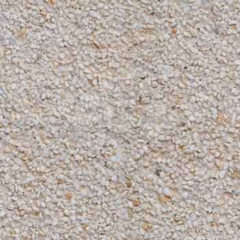 Gravel decorative wall covering texture.
