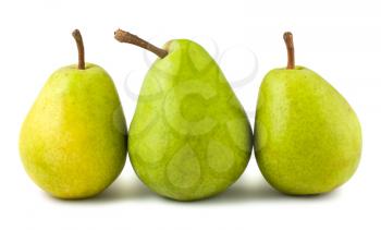 Royalty Free Photo of Three Ripe Pears