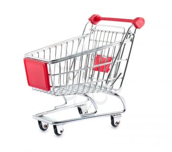 Royalty Free Photo of an Empty Shopping Cart