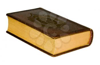 Royalty Free Photo of an Old Leather Covered Book