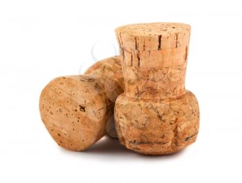 Royalty Free Photo of Two Cork Stoppers