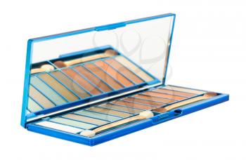 Royalty Free Photo of a Compact Set of Eyeshadow 