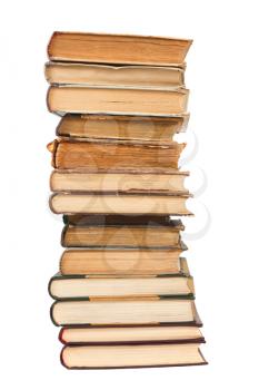 Royalty Free Photo of a Olden Stacked Books
