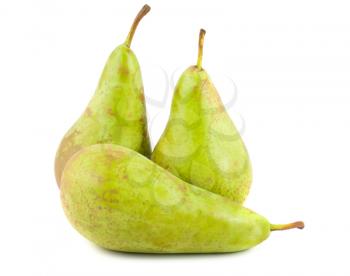Royalty Free Photo of Three Ripe Pears