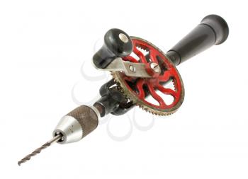 Royalty Free Photo of a Vintage Old Hand Drill