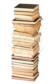 Royalty Free Photo of a Large Pile of Old Books