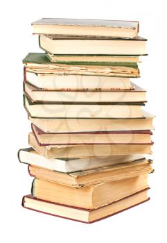 Royalty Free Photo of a Stack of Old Books