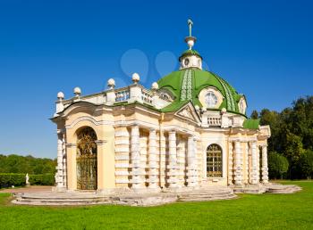 The Grotto Pavilion at the museum-estate Kuskovo, Moscow, Russia