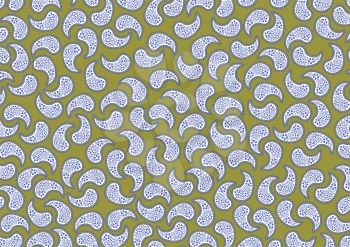 Royalty Free Clipart Image of a Paisley Background
