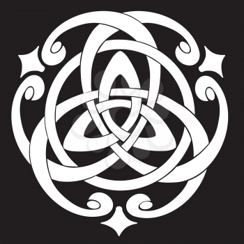 Royalty Free Clipart Image of a Celtic Knot