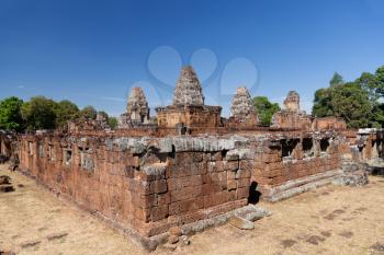 Royalty Free Photo of the East Mebon Temple in Angkor, Siem Reap, Cambodia