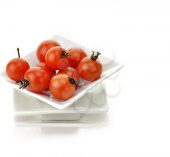 Royalty Free Photo of Red Cherry Tomatoes